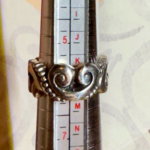 Brighton .925 Silver Swirl Heart Ring - Picture 4 of 4